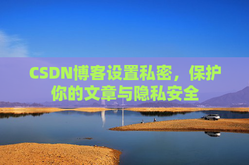 CSDN博客设置私密，保护你的文章与隐私安全